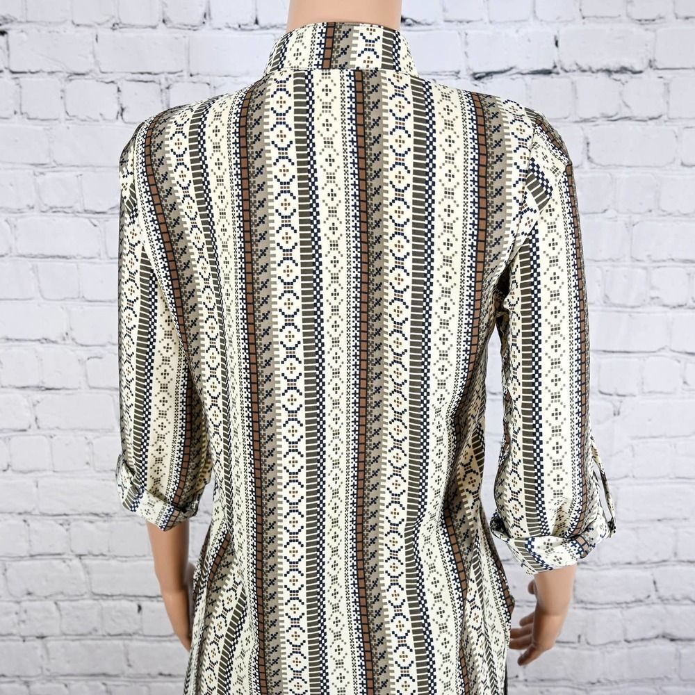 Auditions patterned tunic top - Picture 7 of 8